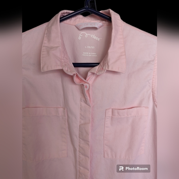 Target Art Class Museum of Ice Cream Pink Jumpsuit Romper Girls L 10/12 - Picture 3 of 5